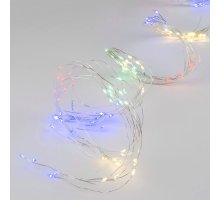 Уличная светодиодная гирлянда (UL-00007284) Uniel Лучи росы 220V разноцветный ULD-E0200-200/STA Multi IP44