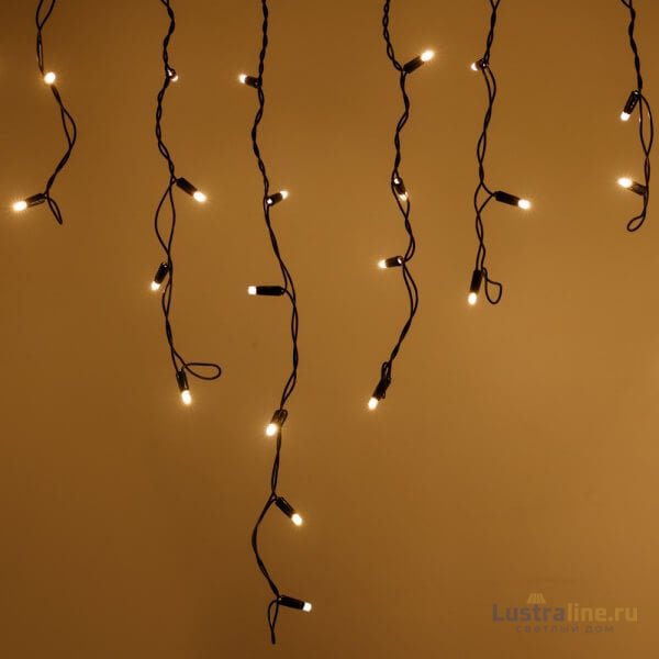 Светодиодная гирлянда Arlight ARD-Edge-Classic-2400x600-Black-88LED-Milk-Std Warm 034107