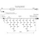 Светодиодная гирлянда Arlight ARD-Edge-Classic-2400x600-White-88LED-Pulse Warm 034914