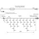 Светодиодная гирлянда Arlight ARD-Edge-Classic-2400x600-Black-88LED-Pulse White 034916