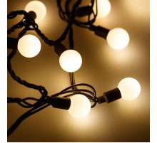 Светодиодная гирлянда Arlight ARD-Ball-Classic-D23-10000-Black-80LED Warm 025617