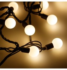 Светодиодная гирлянда Arlight ARD-Ball-Classic-D23-10000-Black-80LED Warm 025617