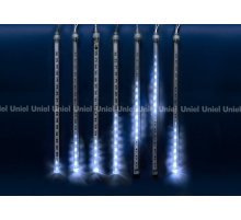 Уличная светодиодная гирлянда (11120) Uniel занавес 220V синий ULD-E2403-144/DTK BLUE IP44 METEOR