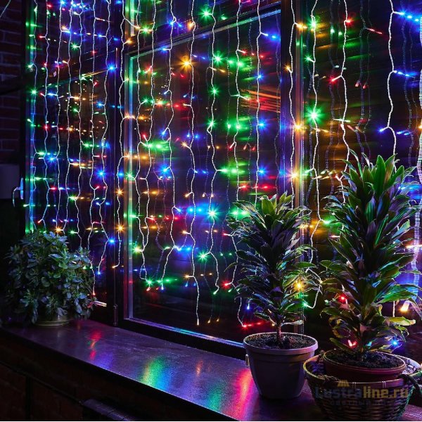 Уличная гирлянда Uniel ULD-C3020-264/TTK MULTI IP44 UL-00010917 Уличная гирлянда Uniel ULD-C3020-264/TTK MULTI IP44 UL-00010917