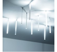 Светодиодная гирлянда Arlight ARD-Icefall-Classic-D12-200-10PCS-Clear-32LED-Live White 026043