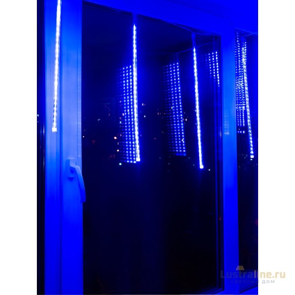 Уличная светодиодная гирлянда (11120) Uniel занавес 220V синий ULD-E2403-144/DTK BLUE IP44 METEOR
