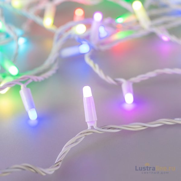 Светодиодная гирлянда Arlight ARD-String-Classic-10000-White-100LED-Milk-Live RGB-DMX 031748