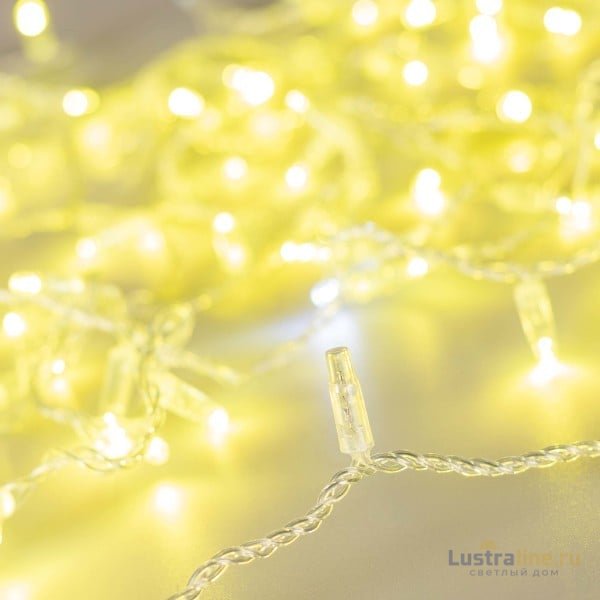 Светодиодная гирлянда Arlight ARD-String-Classic-10000-Clear-100LED-Flash Gold 025820