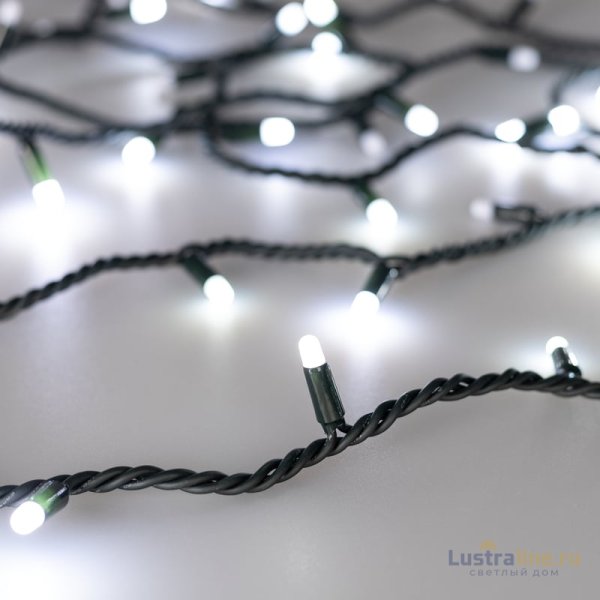 Светодиодная гирлянда Arlight ARD-String-Pro-1000-Green-100LED-Milk-Pulse White 031664