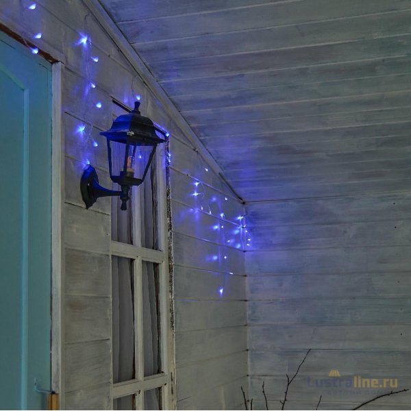 Гирлянда Бахрома Uniel ULD-B6006-080/STK BLUE IP44 UL-00012075