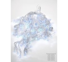 Светодиодная гирлянда Feron Бахрома 230V 5000K холодный белый с мерцанием CL22 32347