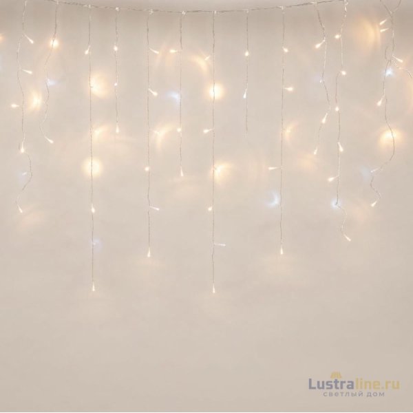 Уличная гирлянда Uniel ULD-B25006-440/TTK WARMWHITE-WHITE IP44 UL-00010938