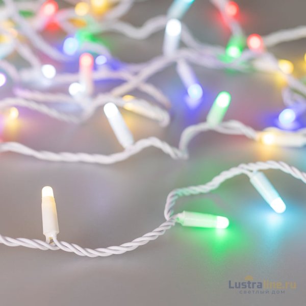 Светодиодная гирлянда Arlight ARD-String-Classic-20000-White-200LED-Milk-Sync RGB 028206