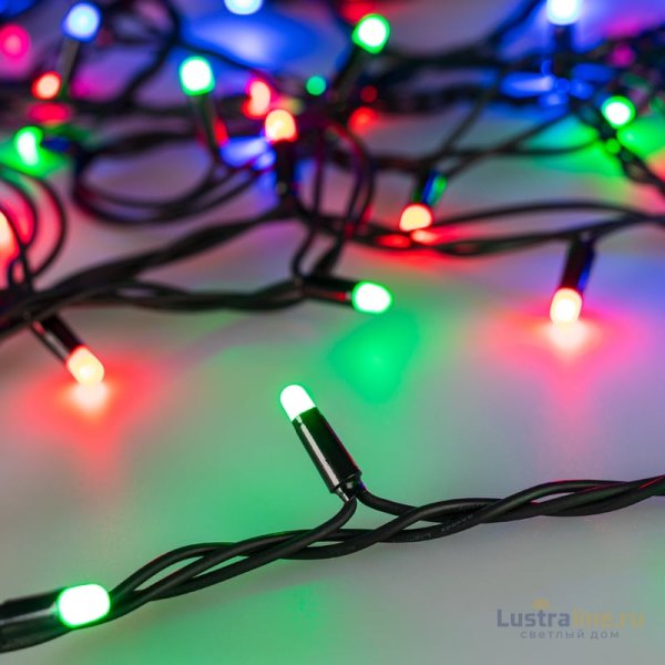 Светодиодная гирлянда Arlight ARD-String-Pro-10000-Black-95LED-Milk-Live RGBW-DMX 031755