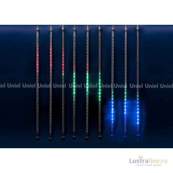 Уличная светодиодная гирлянда (11122) Uniel занавес Падающие звезды 220V разноцветный ULD-E2405-240/DTK MULTI IP44 METEOR Уличная светодиодная гирлянда (11122) Uniel занавес Падающие звезды 220V разноцветный ULD-E2405-240/DTK MULTI IP44 METEOR