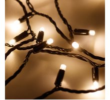 Светодиодная гирлянда Arlight ARD-String-Classic-10000-Black-100LED-Flash Warm 025795