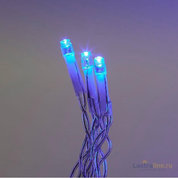 Гирлянда Бахрома Uniel ULD-B10006-248/TTK BLUE-WHITE IP44 UL-00012071