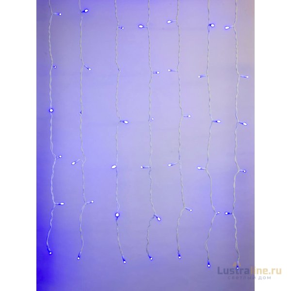 Уличная светодиодная гирлянда (UL-00001358) Uniel занавес 220V синий ULD-C2030-240/TWK BLUE IP67