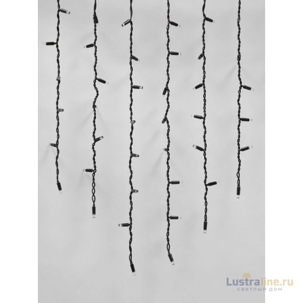 Уличная светодиодная гирлянда Uniel бахрома (UL-00003934) теплый белый ULD-B3010-200/TBK Warm White IP67
