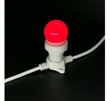 Лампа для Белт-Лайт E27 2W красная Laitcom (LTC) LAMP1-2R