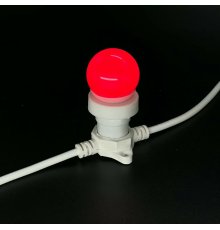Лампа для Белт-Лайт E27 2W красная Laitcom (LTC) LAMP1-2R