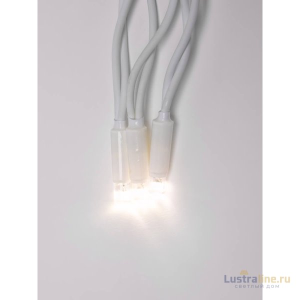 Уличная светодиодная гирлянда (UL-00001365) Uniel бахрома 230V теплый белый ULD-B3010-200/TWK WARMWHITE IP67
