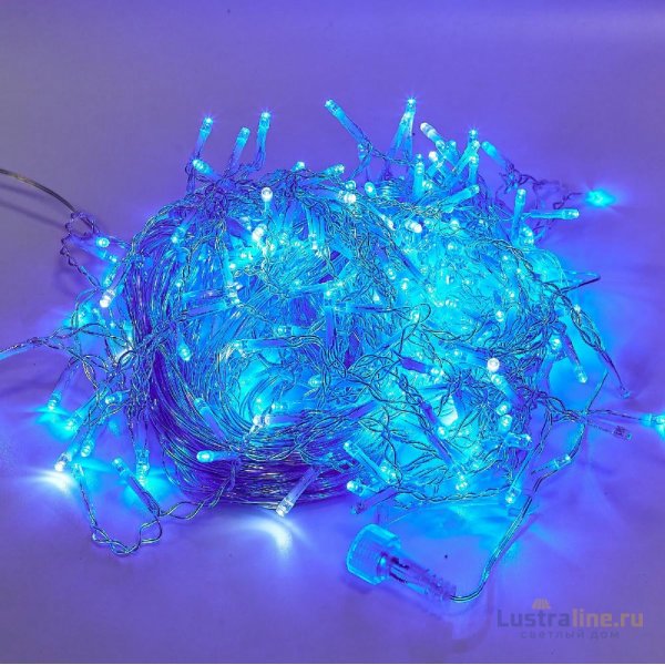 Гирлянда Бахрома Uniel ULD-B10006-248/TTK BLUE-WHITE IP44 UL-00012071