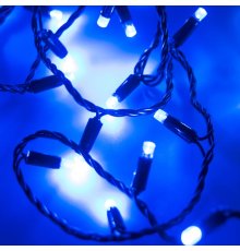 Светодиодная гирлянда Arlight ARD-String-Classic-10000-Black-100LED-Std Blue 025802