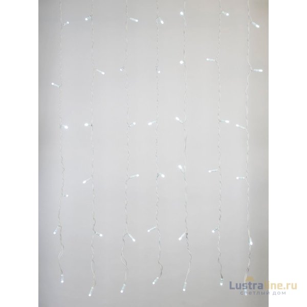 Светодиодная гирлянда (UL-00001355) Uniel занавес 220V белый ULD-C1515-160/TWK White IP67