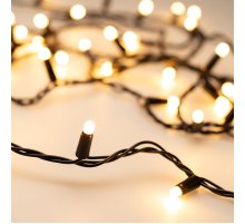 Светодиодная гирлянда Arlight ARD-String-Classic-1000-Black-100LED-Milk Pulse Warm 031650