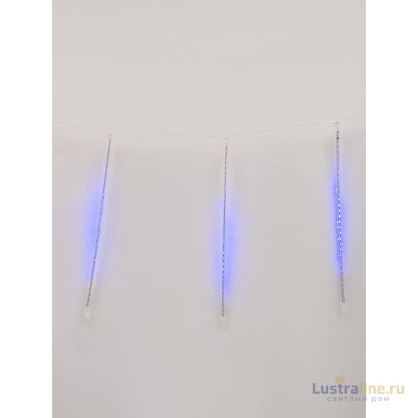 Уличная светодиодная гирлянда (11120) Uniel занавес 220V синий ULD-E2403-144/DTK BLUE IP44 METEOR