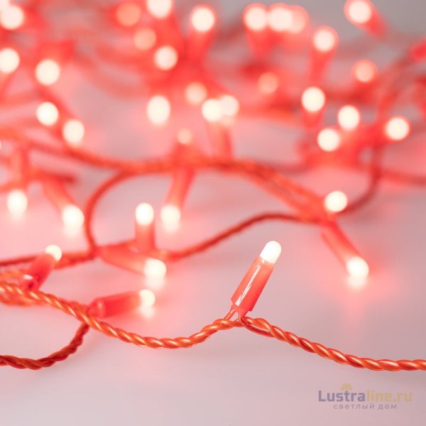 Светодиодная гирлянда Arlight ARD-String-Classic-10000-Red-100LED-Milk-Std Red 028210 Светодиодная гирлянда Arlight ARD-String-Classic-10000-Red-100LED-Milk-Std Red 028210