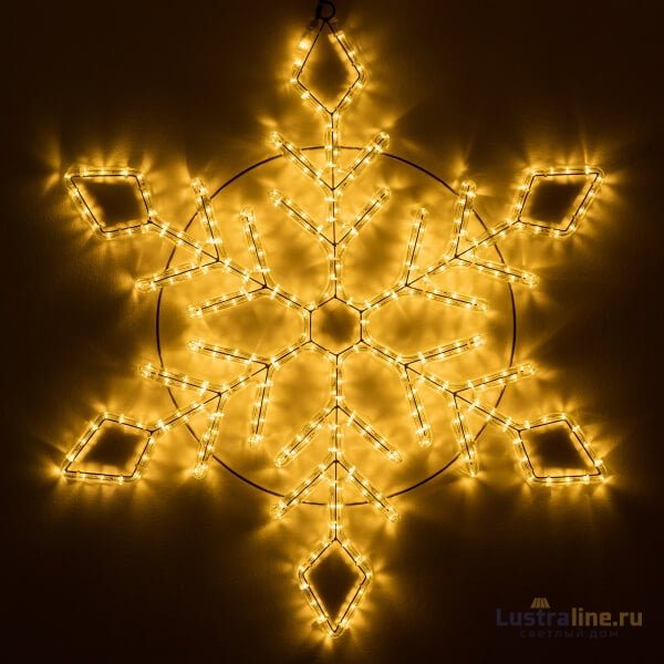 Фигура Arlight ARD-Snowflake-M9-900x900-360LED Warm 034257