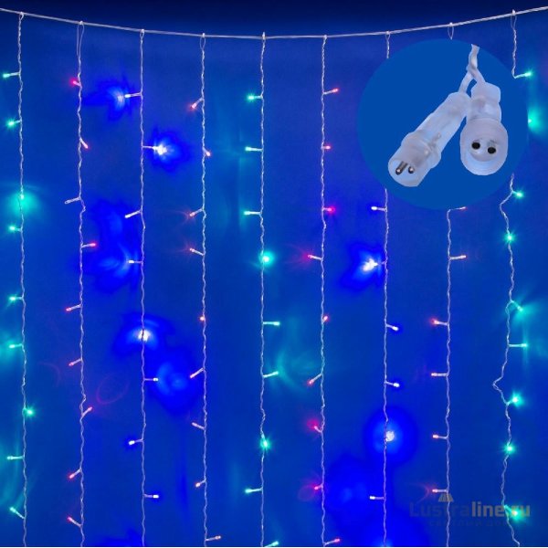 Уличная гирлянда Uniel ULD-C3020-264/TTK MULTI IP44 UL-00010917 Уличная гирлянда Uniel ULD-C3020-264/TTK MULTI IP44 UL-00010917