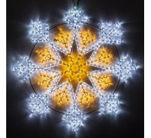 Фигура Arlight ARD-Snowflake-M12-900x900-720LED White/Warm 034262