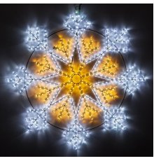 Фигура Arlight ARD-Snowflake-M12-900x900-720LED White/Warm 034262