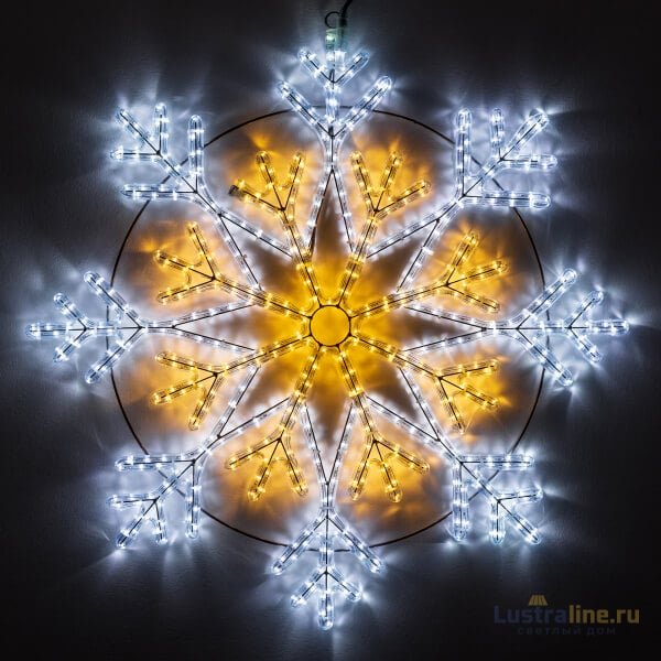 Фигура Arlight ARD-Snowflake-M12-900x900-720LED White/Warm 034262