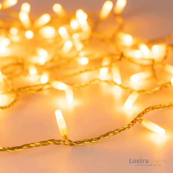 Светодиодная гирлянда Arlight ARD-String-Classic-10000-Yellow-100LED-Milk-Std Yellow 031200 Светодиодная гирлянда Arlight ARD-String-Classic-10000-Yellow-100LED-Milk-Std Yellow 031200