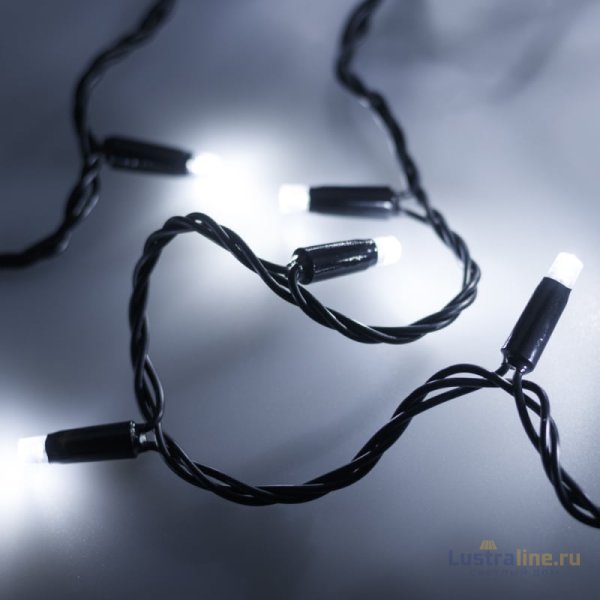 Светодиодная гирлянда Arlight ARD-String-Classic-10000-Black-100LED-Std White 025796
