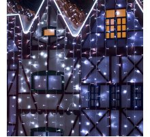 Светодиодный занавес Eurosvet 200-101 белый 2*3м IP65