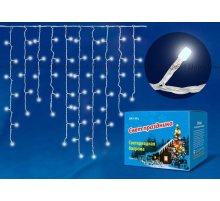 Уличная светодиодная гирлянда Uniel бахрома (UL-00003932) синий ULD-B3010-200/TBK Blue IP67