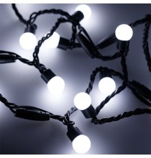 Светодиодная гирлянда Arlight ARD-Ball-Classic-D17.5-10000-Black-100LED White 025583