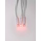 Светодиодная гирлянда (UL-00001357) Uniel занавес 220V красный ULD-C2030-240/TWK RED IP67