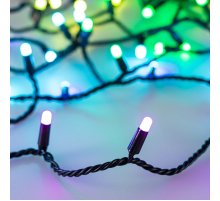 Светодиодная гирлянда Arlight ARD-String-Classic-10000-Black-100LED-Milk-Live RGB-DMX 031746
