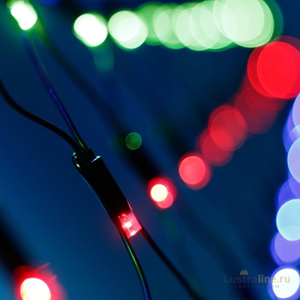 Светодиодная гирлянда Arlight ARD-Netlight-Classic-2500x2500-Black-432LED RGB 024693