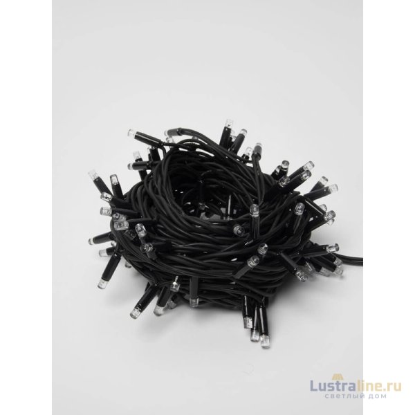 Уличная светодиодная гирлянда (UL-00003943) Uniel разноцветный ULD-S1000-120/TBK Multi IP67