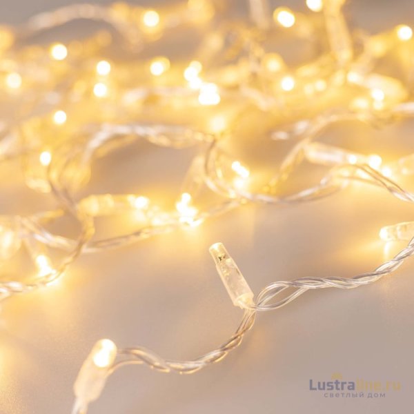 Светодиодная гирлянда Arlight ARD-String-Classic-10000-Clear-100LED-Flash Warm/Warm 025814