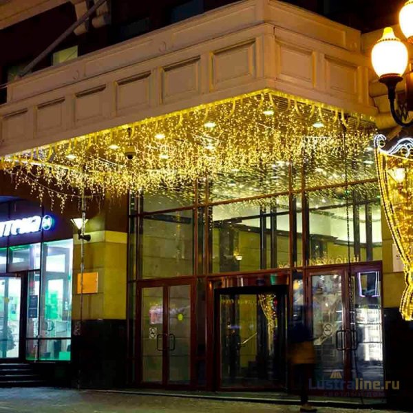 Светодиодная гирлянда Arlight ARD-Edge-Classic-5600x900-Clear-240LED-Pulse Warm 034919 Светодиодная гирлянда Arlight ARD-Edge-Classic-5600x900-Clear-240LED-Pulse Warm 034919