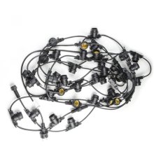Уличная гирлянда Uniel (UL-00007150) черный UDL-K121 10/E27/5M 5C IP65 Black Belt-Light