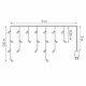 Гирлянда Бахрома Uniel ULD-B6006-080/STK WARM WHITE IP44 UL-00012073